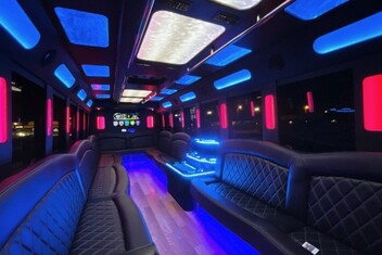 Livermore Limousine Bus Interior