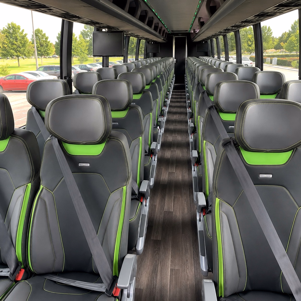 livermore charter bus interior