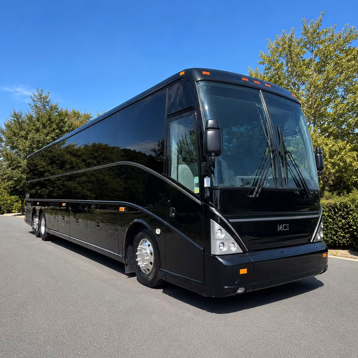 livermore charter bus rental exterior