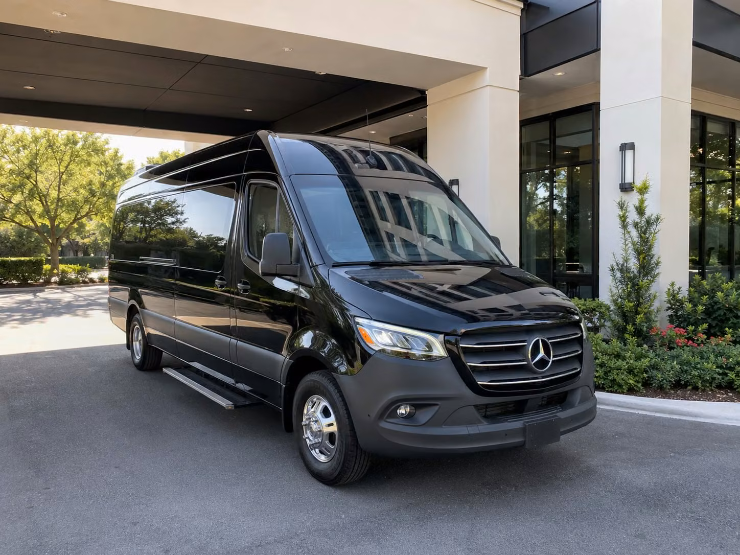 sprinter van with driver